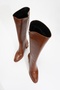 Paradis Tan Skin Women's Thick Heeled Boots - 2