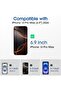 (2 زجاج + 2 عدسة) 2 واقي شاشة متوافق مع هاتف iPhone 16 Pro Max و2 واقي عدسة الكاميرا - 3