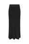 Onltess Long Skirt Knt Elastic Waist High Waist A-Line Slim Fit Knitted Knitwear Maxi Skirt - 5