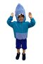 Cosplay Leon Shark Costume with Hood - 2