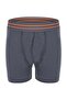 Erdem Grimelange-أسود-أبيض 3'lü Erkekler'boy Elastane Boxer 3363 - 2