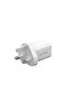 Wall Charger 33W USB-C PD and USB-A Port - White - 2