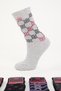 Women's Multicolor Socks (10 Pairs) Lycra Cotton Combed Long Socks - 3