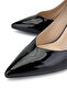 Women's Genuine Leather Black Patent Leather High Heels - 3