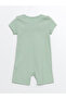 Lcw Baby Crew Neck Printed Combed Cotton Jumpsuit 2Pcs - 3