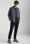 Scuby Men's Regular Fit Comfortable Fit Ribbed Waist Elastic Three Pocket Black Sweatpants