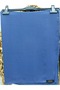 Navy Blue Medina Silk Shawl Solid Color Width 73 cm Length 1.93 73X1.93 - 4