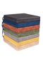 Chair Cushion Water Repellent & Sun Resistant Fabric Garden-Balcony Cushion 50X50X8Cm 4Pcs - 6