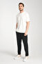 2857 Massimo Men's White 100% Supima Cotton Stretchy Fabric Regular Fit Crew Neck T-Shirt - 7