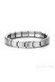 Stainless Steel Italian Charm Bracelet 18cm - Unisex Charm Bracelet