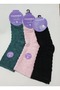 Women's Slipper Towel Bamboo Thick Socks 3 Pack - 3