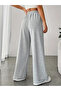 Women's Gray Baggy Loose Fit Flexible Comfortable Fabric Sweatpants Shah Modahgd - 2