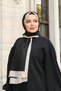 Premium Lux Original Monogram Shawl (Silk Voile, High Quality, Lightweight, Comfortable, Stylish, Hijab, Shawl) - 4