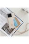 Xiaomi Poco X6 Pro 5g Compatible Case Zebana Leather Case with Neck Strap Cream Color