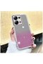 Xiaomi Poco M6 Pro Compatible Case Zebana Sparkle Silicone Case - Lilac with Camera Lens Protection