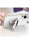 Xiaomi Mi 13 Lite Compatible Case Astronaut Silicone Case with Stand White - 2