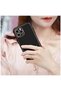 Apple iPhone 13 Pro Max Compatible Case Gold Design Leather Case Black - 3