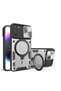 Xiaomi Poco M3 Compatible Case Magnetic Stand Armored Silicone Case Gray