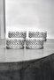 Bianca Set of 4 Crystal Glass Bowl Snack Bowls 460 ml