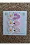 Daisy Figured Baby and Child Hand Knitted Snap 3-Piece Buckle Set - 5