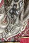 شال حريري - SLT2892-13 - نمط شال - أحمر كلاريت - 5