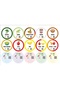 Glass Jar with White Lid 210 Cc Yogurt Baby Food Supplementary Food Jar with Label Gift - 2