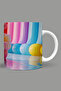 3D Colors Themed Mug - 3
