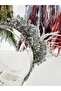 BRIDE-AFTER PARTY WOMEN'S CROWN WITH BIRD FEATHER AND GLASS BEADS - 3
