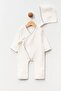 Regular Riffy Double Breasted Muslin Jumpsuit-Hat Double Team 2 Casual/Daily Basic Organic Woven Cotton D - 3