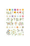 Daisy Fairycore Cottagecore - 44Pcs Sticker Set, Scrapbook Bullet Journal Sticker Set