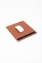 Leather Mousepad Tan 23x27cm with Pen Section - 2