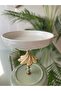 2-Piece Porcelain Standing Presentation, Serving Plate and Salad Bowl, Appetizer, Food, Cake, Cheese Presentation Set - 2