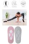 2 Pieces of Yoga Pilates Fitness Dance and Sports Socks with Anti-Slip Soles - 3