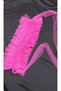 Isabella Cosplay&Party Neck Ruffle Fuchsia - 2