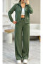 Modal Fabric Striped Tracksuit Set - 2