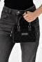 Women's Black Cross Shoulder Bag 05Po24K1674 - 2