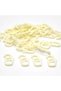 Rustic Curtain Ring Clip 10 Pieces Cream - 2