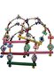 Trendme Parrot Bell Bird Swing - 2