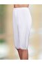 Women's Long Combed Cotton Underwear White Mb002