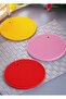 Silicone Round Tea Infuser Coaster Fireproof Non-Stick Trivet - 4