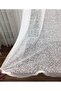 Custom Knitted Textured Tulle Curtain 550x250 Sparse Pleat 1/2