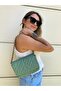 Women's Mint Chain Quilted Shoulder Bag - 6