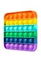 Colorful Rainbow Patterned Push Pop Bubble Toy - A++ Quality - 3