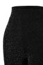 Anthracite High Waist Silvery Knitted Trousers Tedaw25Pl00027 - 2