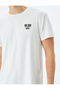 Crew Neck Short Sleeve Slogan Printed Sports T-Shirt - 5