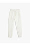 Basic Jogger Sweatpants with Tie Waist Pocket Detail