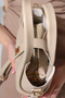 Mink Small Size Women's Gold Snap Makeup Bag - Handbag, Shoulder Bag, Hand Bag, Stylish and Modern Design - 7