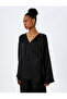 Long Sleeve Double Breasted Satin Kimono Jacket - 3