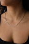 Steel Fine Parrot Chain Necklace Tarnish Free 2mm Suitable for Daily Use - 5