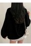 Off-Shoulder V-Neck Oversize Casual Long Sleeve Sweater for Autumn and Winter, Women's Clothing - 5